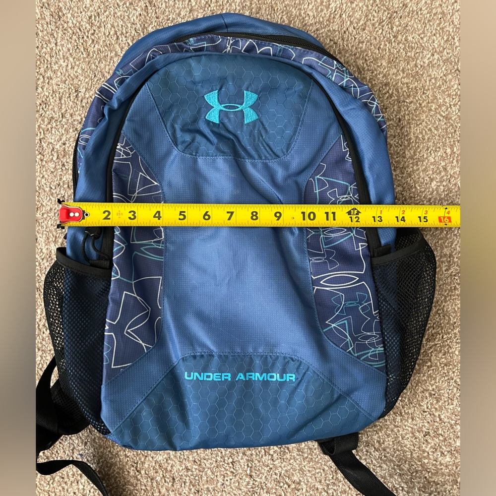 Under Armor Blue Backpack - Picture 3 of 7